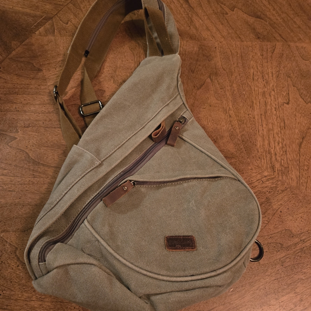 Boasha KL928 Canvas Sling Bag / Backpack